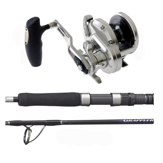 Shimano Ocea Jigger 4000 Shimano Grappler Type J PE6 5'6 300g OH jigging  combo