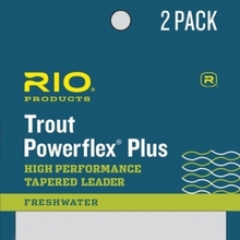 Rio Powerflex Plus Tapered Leader (2 pack)