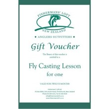 Fishermans' Loft - Gift Voucher - Fly Casting Lesson for One